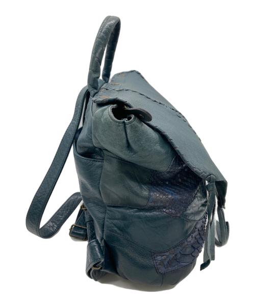 IBIZA（イビザ）IBIZA (イビザ) リュック ブルーの古着・服飾アイテム