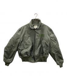U.S.AIRFORCE（ユーエス エアフォース）の古着「フライトジャケット」｜オリーブ