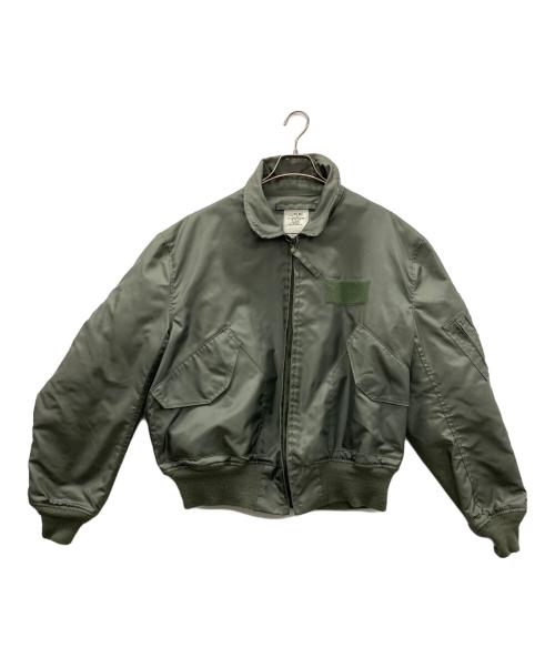 U.S.AIRFORCE（ユーエス エアフォース）U.S.AIRFORCE (ユーエス エアフォース) フライトジャケット オリーブ サイズ:SIZE 46-48の古着・服飾アイテム