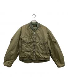 U'S NAVY（ユーエスネイビー）の古着「フライトジャケット」｜オリーブ