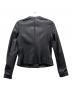 theory (セオリー) レザージャケット ブラック サイズ:SIZE S：12000円