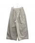 journal standard luxe（ジャーナルスタンダード ラックス）の古着「デニムパンツ」｜ライトグレー