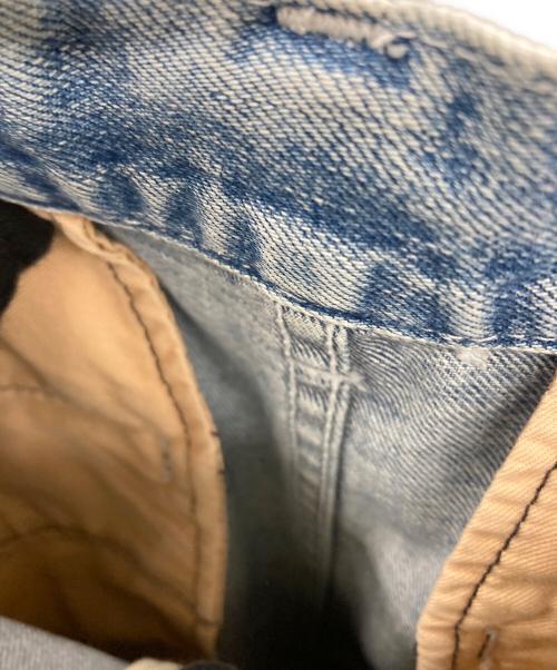 sacai（サカイ）sacai (サカイ) ワイドデニムパンツ ブルー サイズ:SIZE 2の古着・服飾アイテム