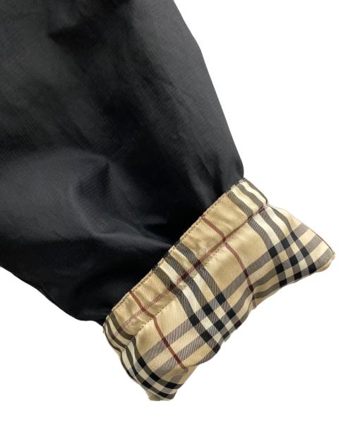BURBERRY BLACK LABEL（バーバリーブラックレーベル）BURBERRY BLACK LABEL (バーバリーブラックレーベル) ダウンジャケット ベージュ×ブラック サイズ:SIZE Mの古着・服飾アイテム