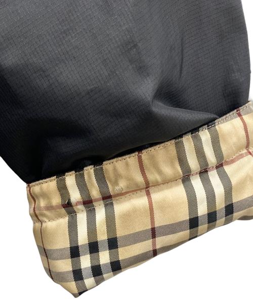 BURBERRY BLACK LABEL（バーバリーブラックレーベル）BURBERRY BLACK LABEL (バーバリーブラックレーベル) ダウンジャケット ベージュ×ブラック サイズ:SIZE Mの古着・服飾アイテム