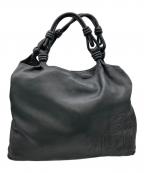 LOEWEロエベ）の古着「レザーバッグ」｜ブラック
