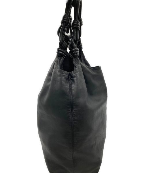 LOEWE（ロエベ）LOEWE (ロエベ) レザーバッグ ブラックの古着・服飾アイテム