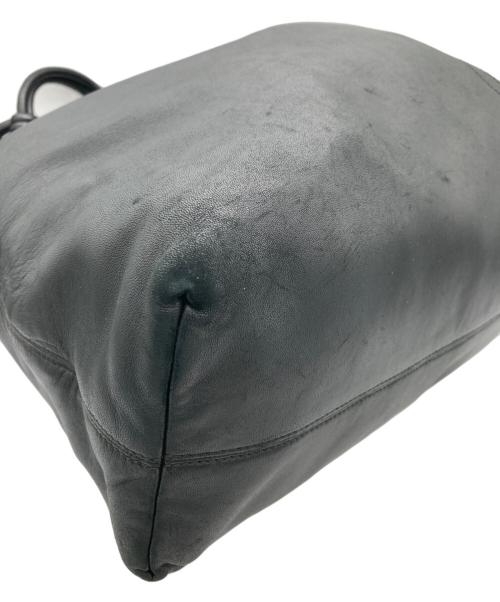 LOEWE（ロエベ）LOEWE (ロエベ) レザーバッグ ブラックの古着・服飾アイテム