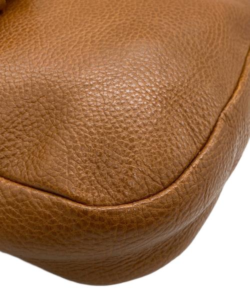 IL BISONTE（イル ビゾンテ）IL BISONTE (イル ビゾンテ) タッセル付ショルダーバッグ ブラウンの古着・服飾アイテム