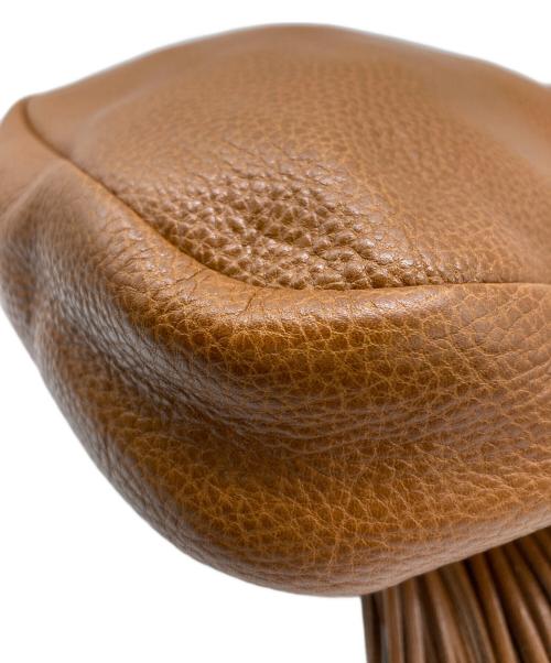 IL BISONTE（イル ビゾンテ）IL BISONTE (イル ビゾンテ) タッセル付ショルダーバッグ ブラウンの古着・服飾アイテム