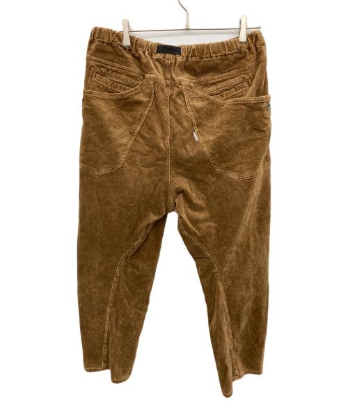 GRIP SWANY（グリップスワニー）GRIP SWANY (グリップスワニー) JOG 3D CORDUROY WIDE CAMP PANTS ブラウン サイズ:FREEの古着・服飾アイテム