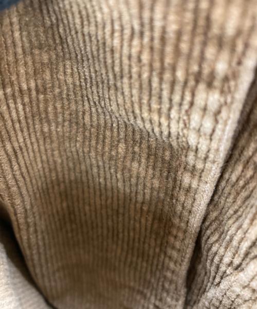 GRIP SWANY（グリップスワニー）GRIP SWANY (グリップスワニー) JOG 3D CORDUROY WIDE CAMP PANTS ブラウン サイズ:FREEの古着・服飾アイテム