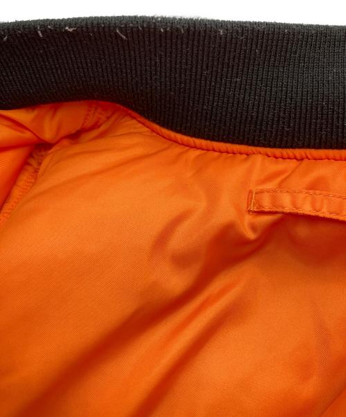 ALPHA（アルファ）ALPHA (アルファ) MA-1ジャケット ブラック サイズ:Lの古着・服飾アイテム