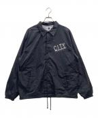 city country cityシティーカントリーシティー）の古着「コーチジャケット」｜ブラック