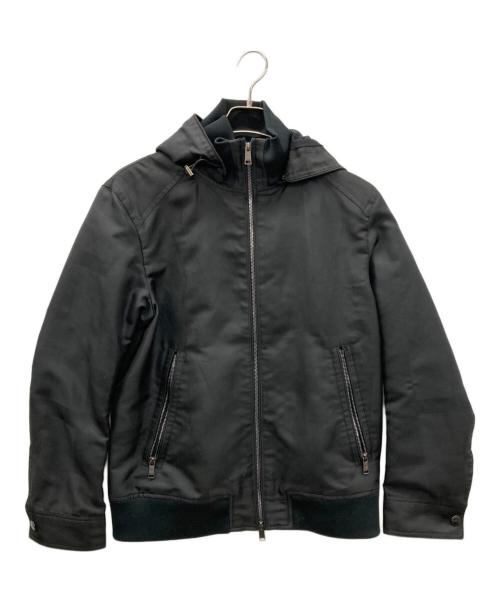 BLACK LABEL CRESTBRIDGE（ブラックレーベル クレストブリッジ）BLACK LABEL CRESTBRIDGE (ブラックレーベル クレストブリッジ) ブルゾン ブラック サイズ:Lの古着・服飾アイテム