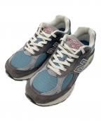 NEW BALANCEニューバランス）の古着「スニーカー」｜グレー×ブルー