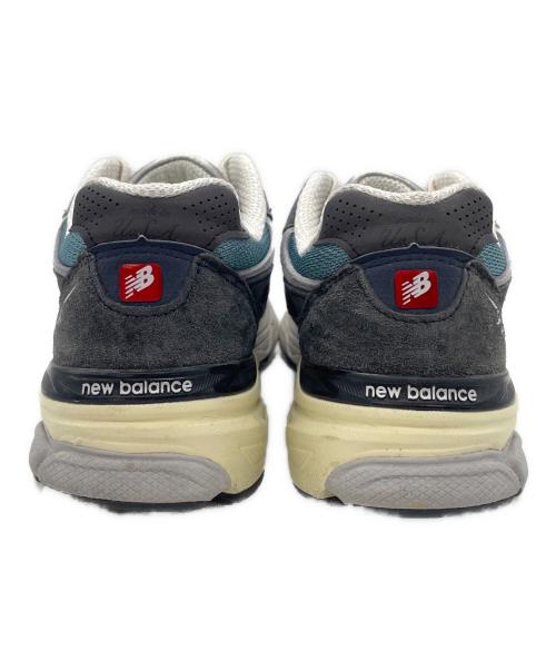 NEW BALANCE（ニューバランス）NEW BALANCE (ニューバランス) スニーカー グレー×ブルー サイズ:SIZE 25cmの古着・服飾アイテム