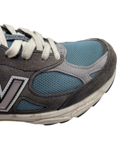 NEW BALANCE（ニューバランス）NEW BALANCE (ニューバランス) スニーカー グレー×ブルー サイズ:SIZE 25cmの古着・服飾アイテム