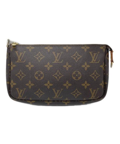 LOUIS VUITTON（ルイ ヴィトン）LOUIS VUITTON (ルイ ヴィトン) ポーチ ブラウンの古着・服飾アイテム