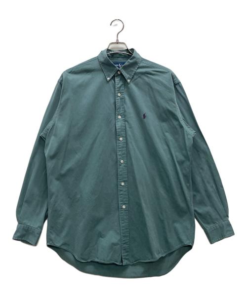 POLO RALPH LAUREN（ポロ・ラルフローレン）POLO RALPH LAUREN (ポロ・ラルフローレン) 長袖シャツ グリーン サイズ:Ｍの古着・服飾アイテム