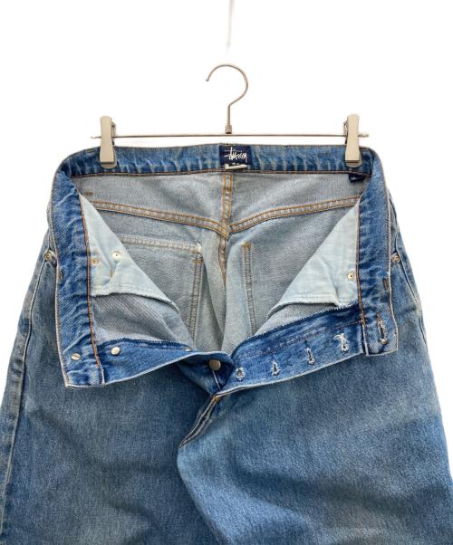 stussy（ステューシー）stussy (ステューシー) デニムパンツ ブルー サイズ:SIZE 86cm (W34)の古着・服飾アイテム