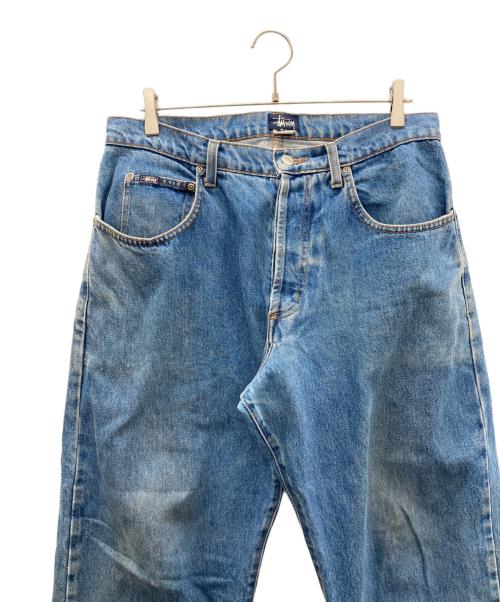 stussy（ステューシー）stussy (ステューシー) デニムパンツ ブルー サイズ:SIZE 86cm (W34)の古着・服飾アイテム