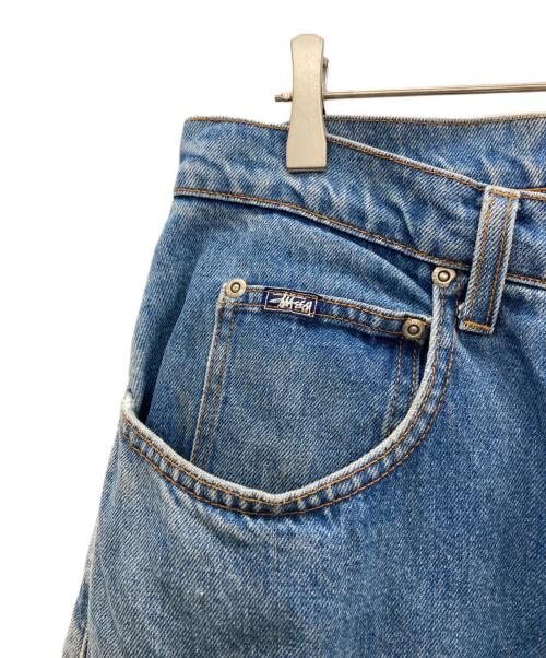 stussy（ステューシー）stussy (ステューシー) デニムパンツ ブルー サイズ:SIZE 86cm (W34)の古着・服飾アイテム
