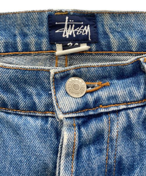 stussy（ステューシー）stussy (ステューシー) デニムパンツ ブルー サイズ:SIZE 86cm (W34)の古着・服飾アイテム