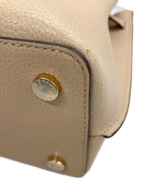 MICHAEL KORS（マイケルコース）MICHAEL KORS (マイケルコース) 2WAYショルダーバッグ ベージュの古着・服飾アイテム