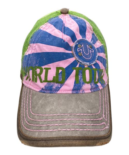 TRUE RELIGION（トゥルー レリジョン）TRUE RELIGION (トゥルー レリジョン) キャップ ブラウン×グリーンの古着・服飾アイテム