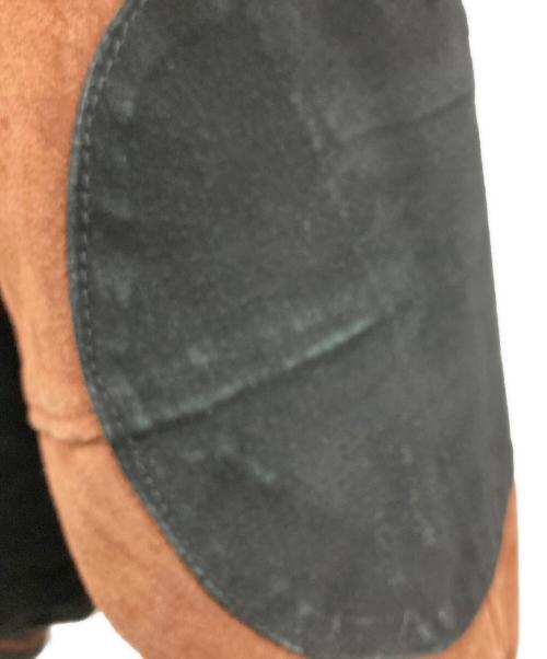 VARCITY（バーシティー）VARCITY (バーシティー) エルボーパッチスエードジャケット ブラウン×ブラック サイズ:Ｍの古着・服飾アイテム