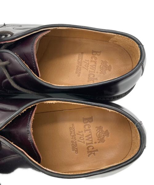 berwick（バーウィック）berwick (バーウィック) プレーントゥシューズ ROIS CORDBAN(牛革） バーガンディー サイズ:25.5cmの古着・服飾アイテム