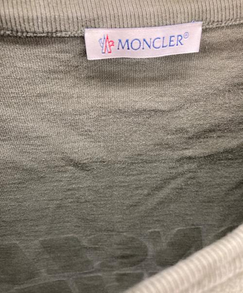 MONCLER（モンクレール）MONCLER (モンクレール) 半袖カットソー オリーブ サイズ:Mの古着・服飾アイテム