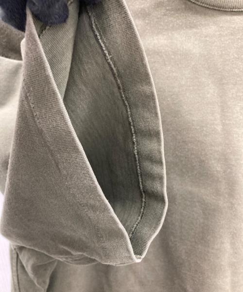 MONCLER（モンクレール）MONCLER (モンクレール) 半袖カットソー オリーブ サイズ:Mの古着・服飾アイテム