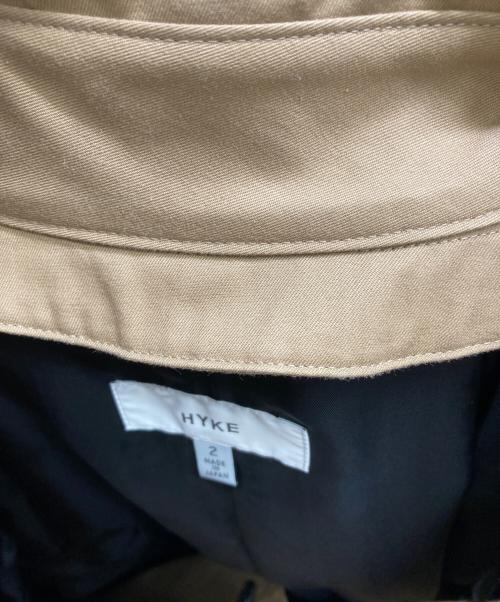HYKE（ハイク）HYKE (ハイク) トレンチコート ブラウン サイズ:2の古着・服飾アイテム