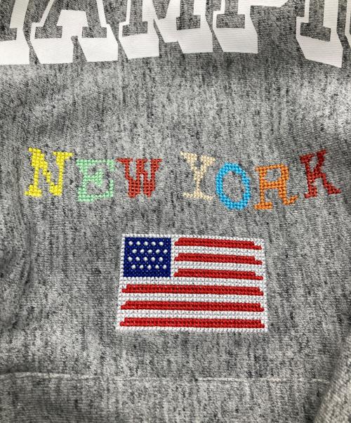 Champion（チャンピオン）Champion (チャンピオン) リバースウィーブパーカー グレー サイズ:Lの古着・服飾アイテム