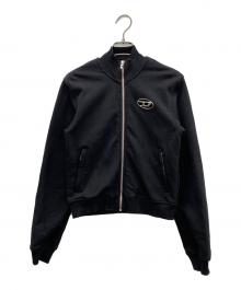 DIESEL（ディーゼル）の古着「ジップアップジャケット」｜ブラック