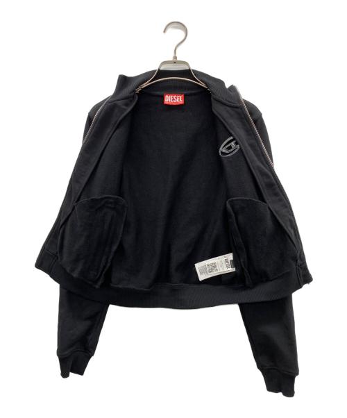 DIESEL（ディーゼル）DIESEL (ディーゼル) ジップアップジャケット ブラック サイズ:SIZE XSの古着・服飾アイテム