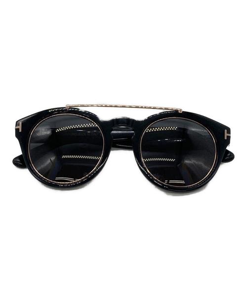 TOM FORD（トムフォード）TOM FORD (トムフォード) サングラス ブラック×ゴールド サイズ:49□24の古着・服飾アイテム