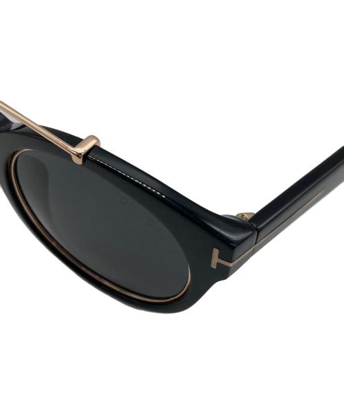 TOM FORD（トムフォード）TOM FORD (トムフォード) サングラス ブラック×ゴールド サイズ:49□24の古着・服飾アイテム