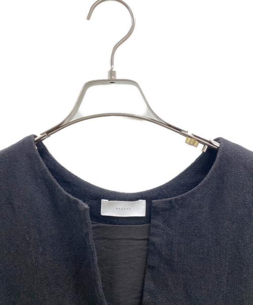 かぐれ（カグレ）かぐれ (カグレ) ノースリーブワンピース ブラック サイズ:FREEの古着・服飾アイテム