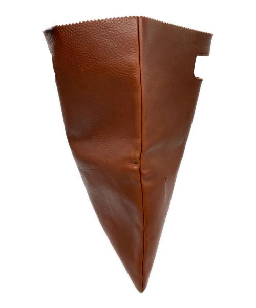 GANZO（ガンゾ）GANZO (ガンゾ) クラッチバッグ ブラウンの古着・服飾アイテム