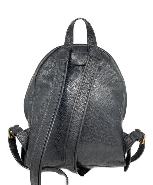 MICHAEL KORS（マイケルコース）MICHAEL KORS (マイケルコース) レザーリュック ブラックの古着・服飾アイテム