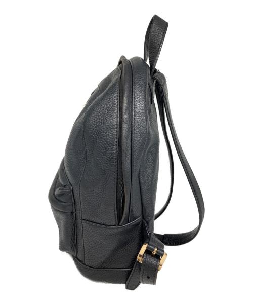MICHAEL KORS（マイケルコース）MICHAEL KORS (マイケルコース) レザーリュック ブラックの古着・服飾アイテム