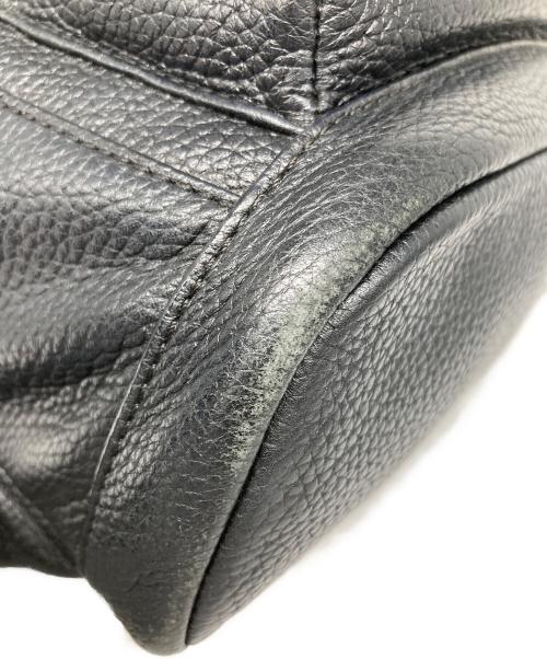 MICHAEL KORS（マイケルコース）MICHAEL KORS (マイケルコース) レザーリュック ブラックの古着・服飾アイテム