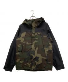 THE NORTH FACE（ザ ノース フェイス）の古着「マウンテンパーカー」｜ブラック×オリーブ