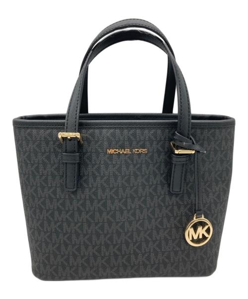 MICHAEL KORS（マイケル・コース）MICHAEL KORS (マイケル・コース) トートバッグ ブラックの古着・服飾アイテム