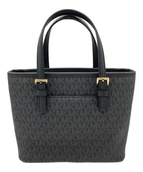 MICHAEL KORS（マイケル・コース）MICHAEL KORS (マイケル・コース) トートバッグ ブラックの古着・服飾アイテム