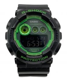CASIO（カシオ）の古着「G-SHOCK」｜ブラック×グリーン