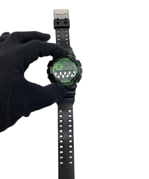 CASIO（カシオ）CASIO (カシオ) G-SHOCK ブラック×グリーンの古着・服飾アイテム